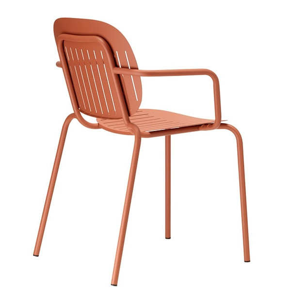 Стілець-крісло Scab Design Si-Si Barcode Помаранчевий-1