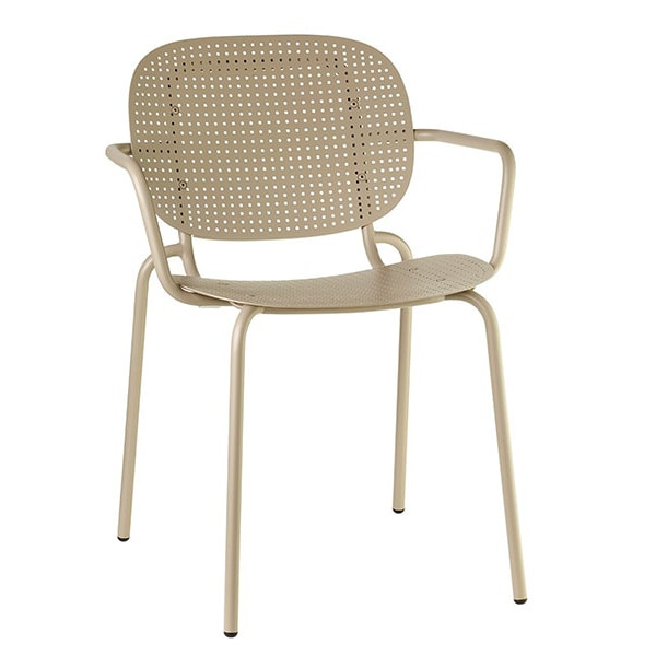 Стул-кресло Scab Design Si-Si Dots Бежевый-1