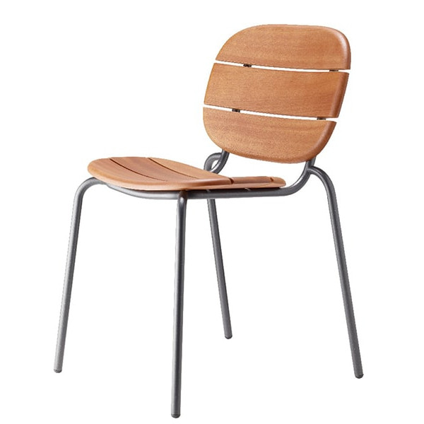 Стілець Scab Design Si-Si Wood Коричневий Стілець Scab Design Si-Si Wood Коричневий-0