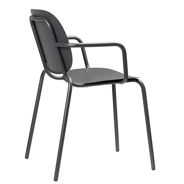 Стілець-крісло Scab Design Si-Si Чорний-1