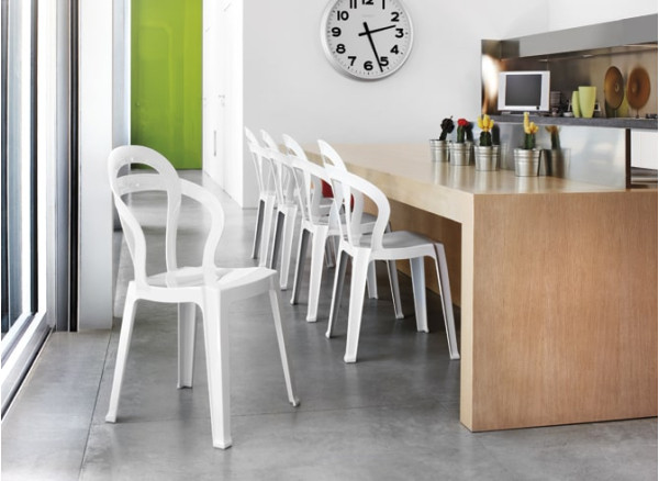 Стілець-крісло Scab Design Titì Білий-1