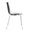 Стілець Scab Design Zebra Bicolour Чорно-білий-2-thumb