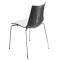 Стілець Scab Design Zebra Bicolour Чорно-білий-3-thumb