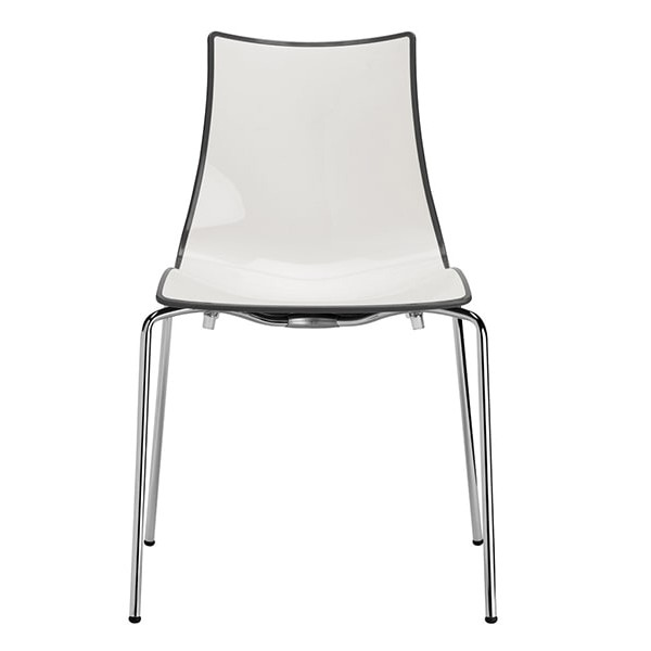 Стілець Scab Design Zebra Bicolour Чорно-білий-4