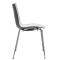 Стілець Scab Design Zebra Bicolour Чорно-білий-5-thumb