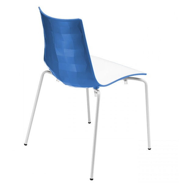 Стул Scab Design Zebra Bicolour Сине-белый-0