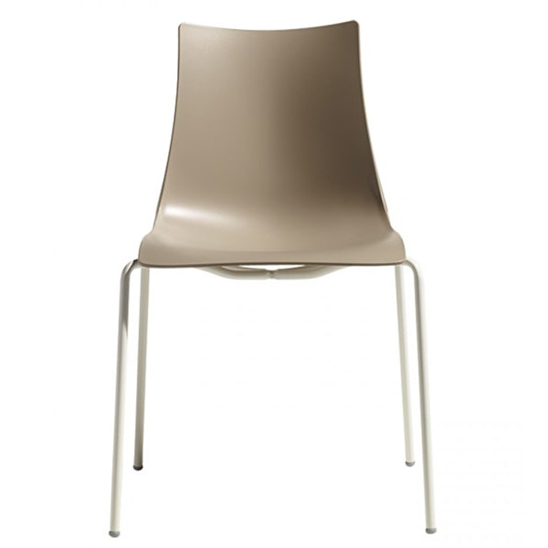 Стілець Scab Design Zebra Technopolymer Бежевий-1