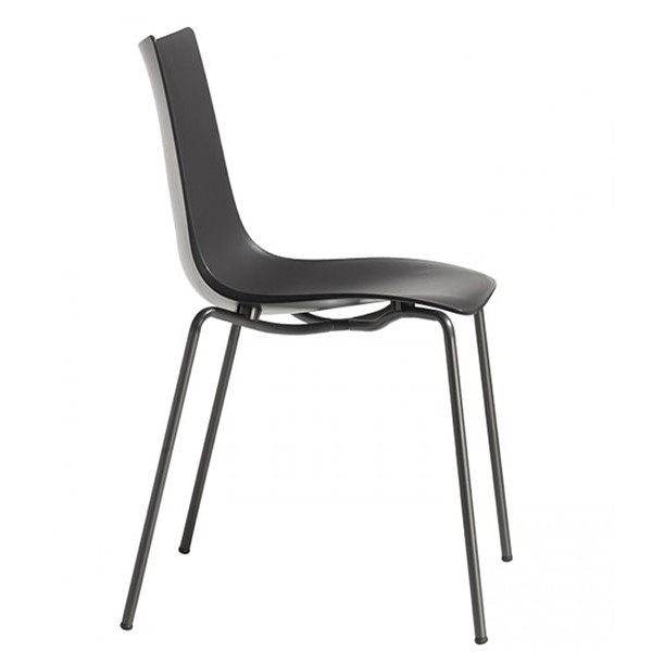 Стілець Scab Design Zebra Technopolymer Чорний Стілець Scab Design Zebra Technopolymer Чорний-1