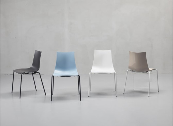 Стул Scab Design Zebra Technopolymer Синий-1