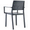 Стул-кресло Scab Design Emi Антрацит (Anthracite)-3-thumb