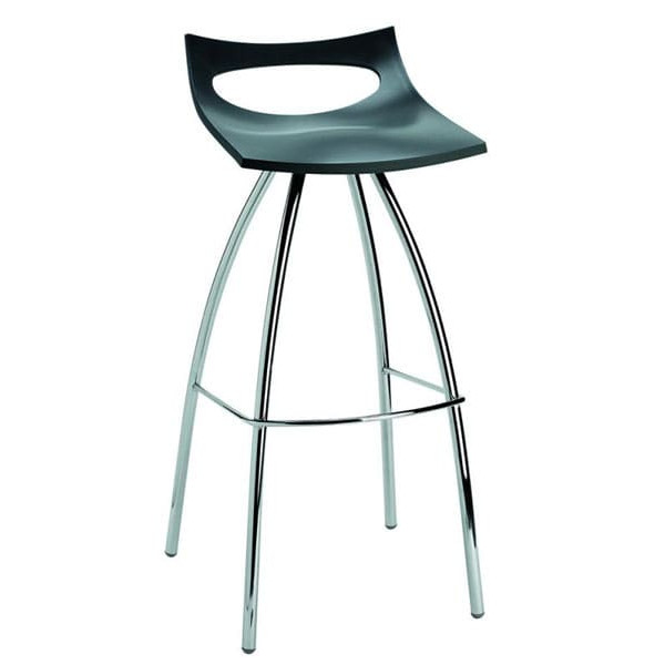 Барный стул Scab Design Diablito Антрацит-Хром-0