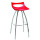 Барный стул Scab Design Diablito Красный-Хром