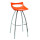 Барный стул Scab Design Diablito Оранжевый-Хром