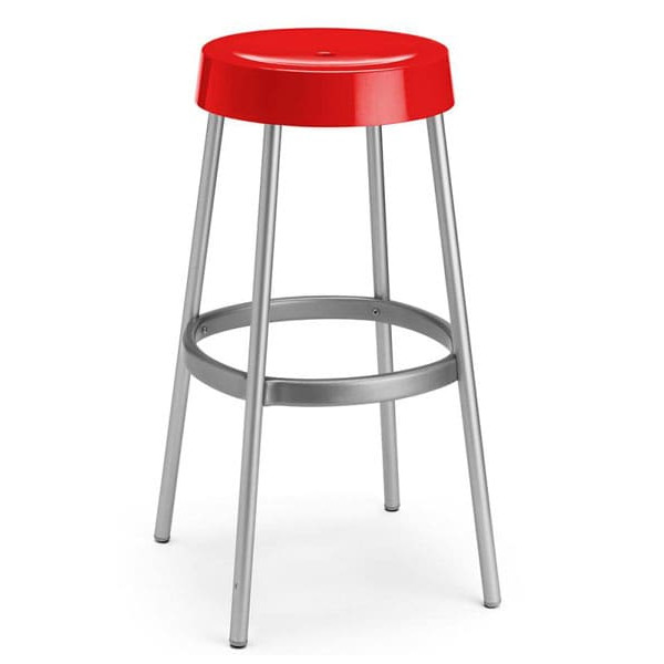 Барный стул Scab Design Gim Красный-0