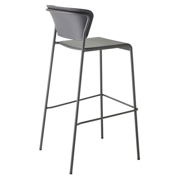 Барный стул Scab Design Lisa Technopolymer Антрацит-0