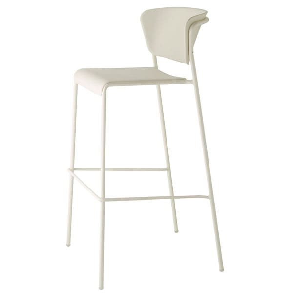 Барний стілець Scab Design Lisa Technopolymer Білий-0