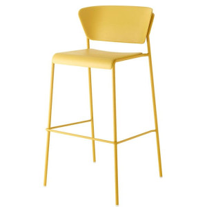 Барний стілець Scab Design Lisa Technopolymer Жовтий