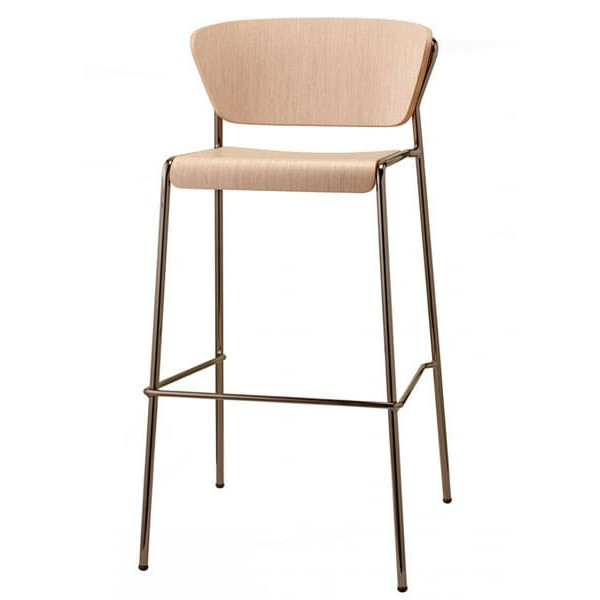 Барный стул Scab Design Lisa Wood Bleached Beech-0
