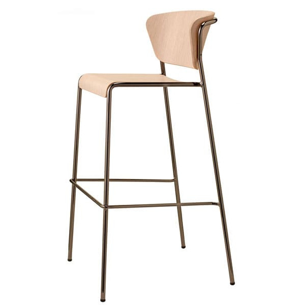 Барный стул Scab Design Lisa Wood Bleached Beech-1