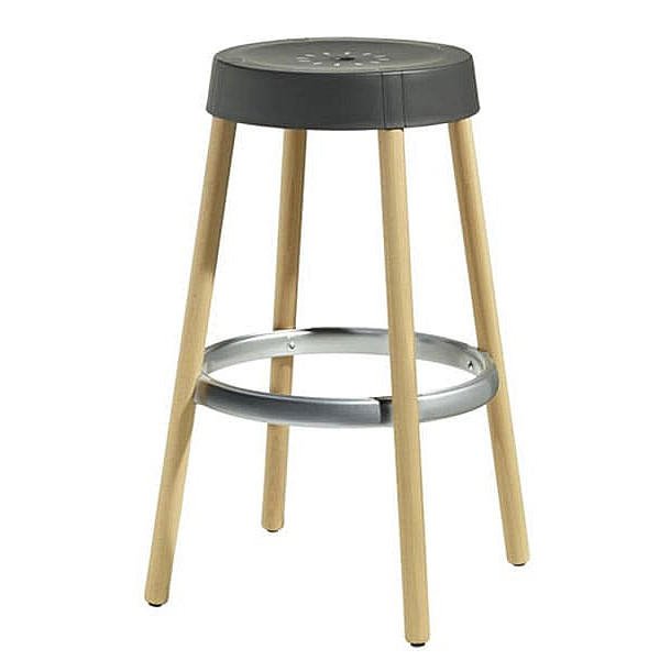 Барний стілець Scab Design Natural Gim Антрацит-0