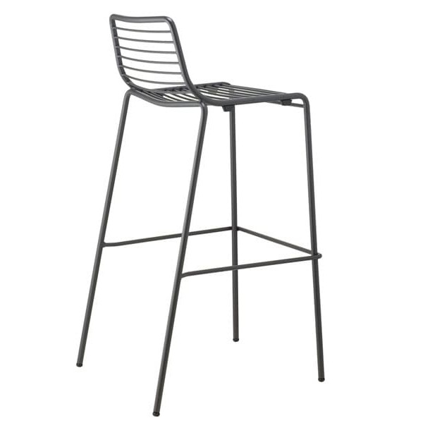 Барний стілець Scab Design Summer Антрацит-1