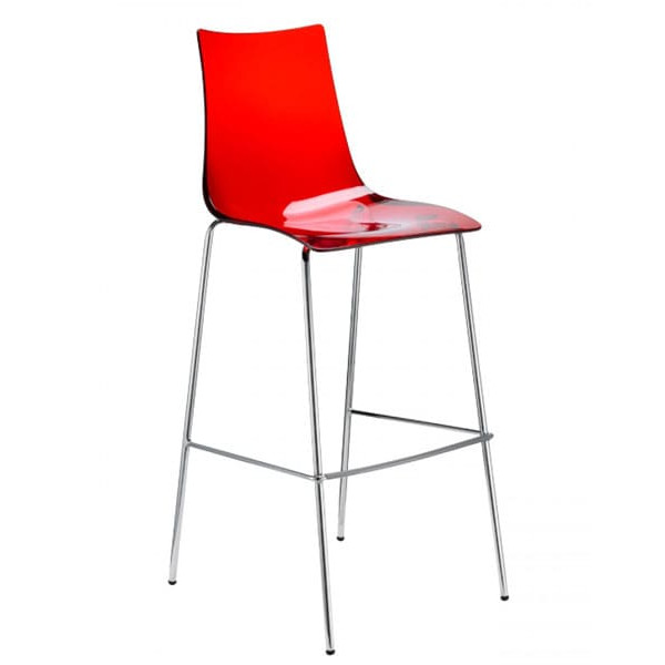 Барный стул Scab Design Zebra Antishock Красный-0