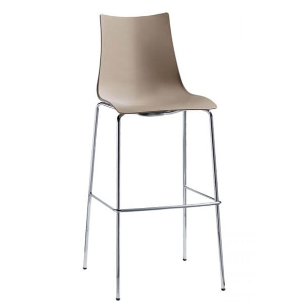 Барний стілець Scab Design Zebra technopolymer Сірий-0