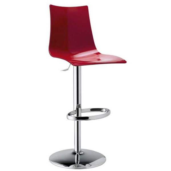 Барний стілець Scab Design Zebra Up Antishock Червоний-0