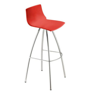 Полубарный стул Scab Design Day Красный