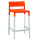Полубарный стул Scab Design Divo Оранжевый