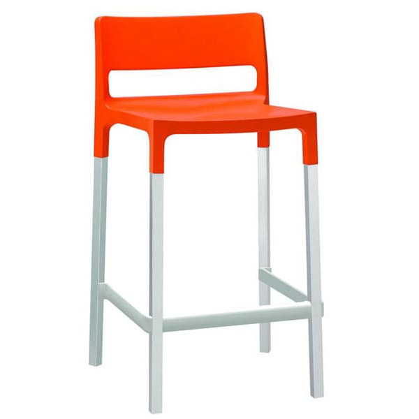 Напівбарний стілець Scab Design Divo Помаранчевий-0