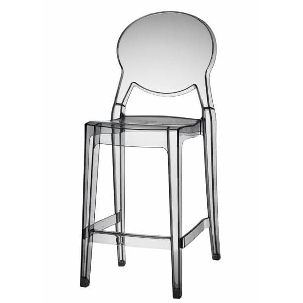 Полубарный стул Scab Design Igloo Прозрачно-серый Полубарный стул Scab Design Igloo Прозрачно-серый-0