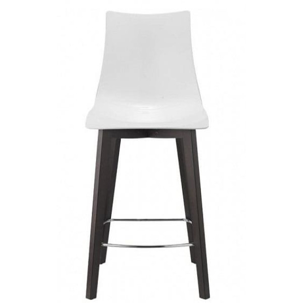 Напівбарний стілець Scab Design Natural Zebra Antishock Білий Напівбарний стілець Scab Design Natural Zebra Antishock Білий-0