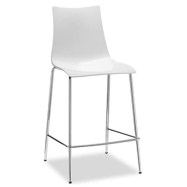 Напівбарний стілець Scab Design Zebra Antishock Білий Напівбарний стілець Scab Design Zebra Antishock Білий-0