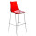 Полубарный стул Scab Design Zebra Antishock Красный