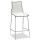 Напівбарний стілець Scab Design Zebra Bicolore Білий-антрацит