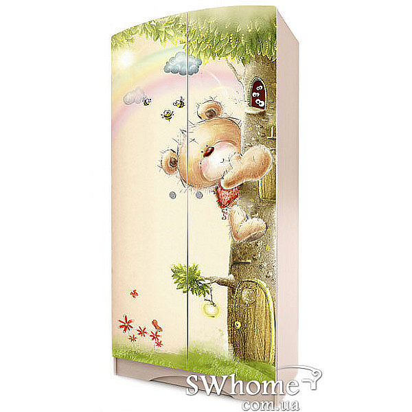 Шафа Вальтер Ведмедик з букетом Венге світлий-0