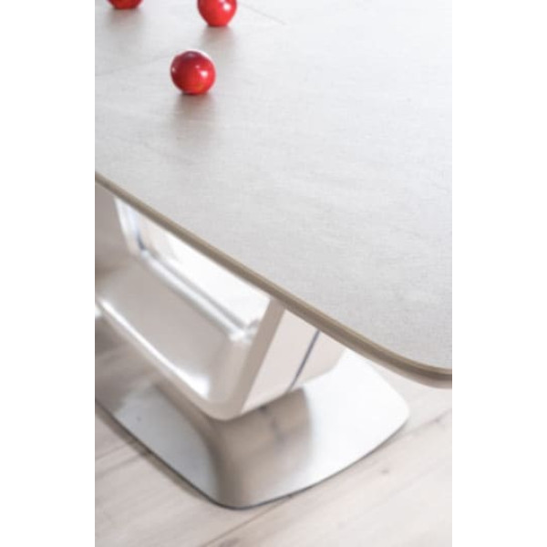 Керамічний стіл розкладний обідній Signal Armani Ceramic Сірий-9