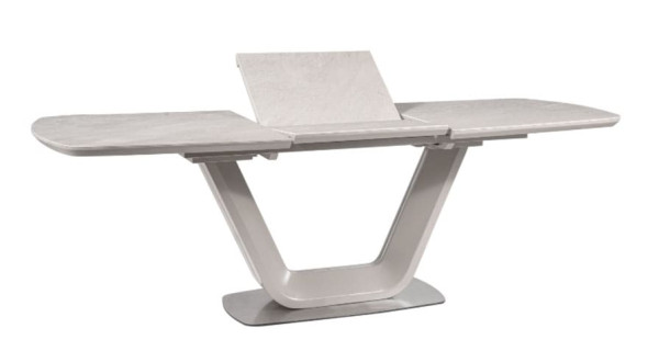 Керамічний стіл розкладний обідній Signal Armani Ceramic Сірий-1