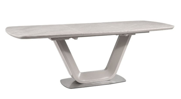 Керамічний стіл розкладний обідній Signal Armani Ceramic Сірий-0