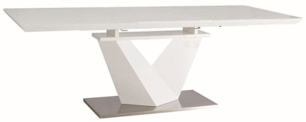 Стіл розкладний обідній Signal Alaras II Білий Стіл розкладний обідній Signal Alaras II Білий-0