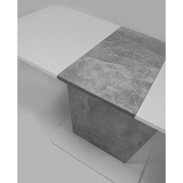 Стол раскладной обеденный Signal Cosmo Белая Аляска/Индастриал-2