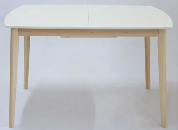 Раскладной обеденный cтол Intarsio Exen II Кремовый-2