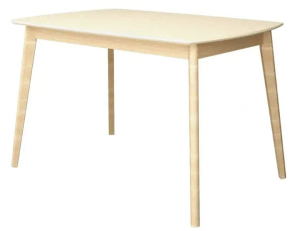 Раскладной обеденный cтол Intarsio Exen II Кремовый-0