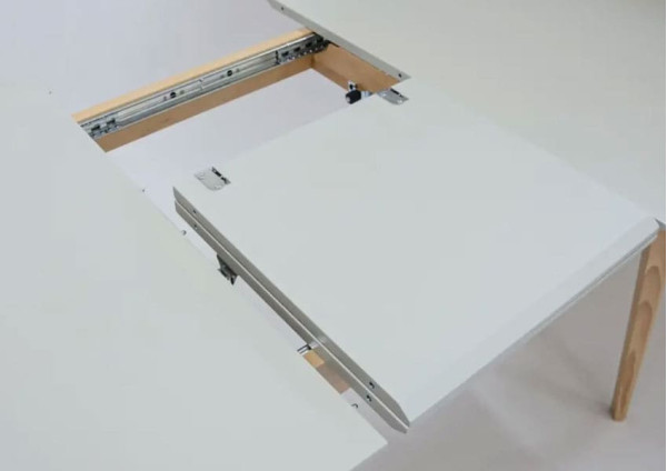 Розкладний обідній стіл Intarsio Exen II Сірий-7