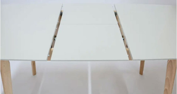 Розкладний обідній стіл Intarsio Exen II Сірий-9