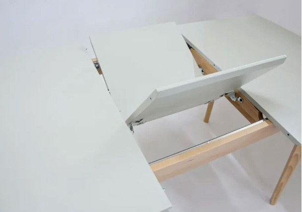 Розкладний обідній стіл Intarsio Exen II Сірий-11