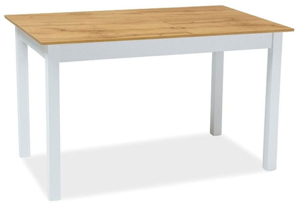 Стіл розкладний обідній Signal HORACY 100(140)x60 Дуб Вотан/Білий-0