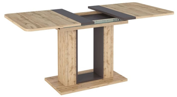 Стіл розкладний обідній Signal TWINS Дуб Вотан/Коричневий-3