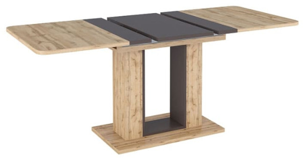 Стіл розкладний обідній Signal TWINS Дуб Вотан/Коричневий-1